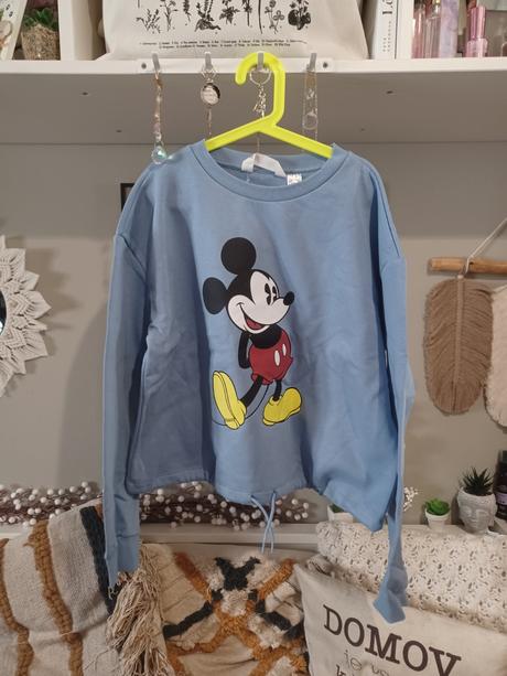 Croptop mikina mickey h&m 158/164, h&m,164