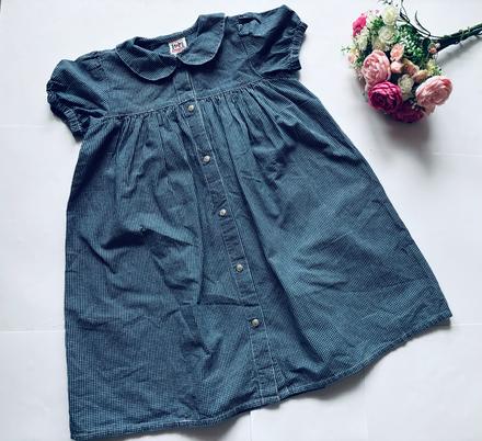 Ob/ šaty kostičkované - v.116, 116