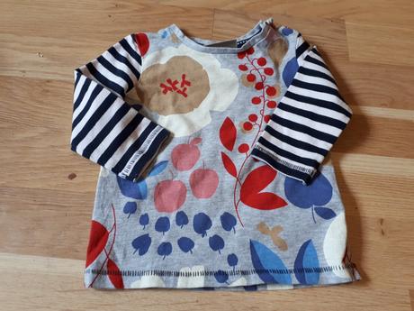 Tričko s květy, next,68