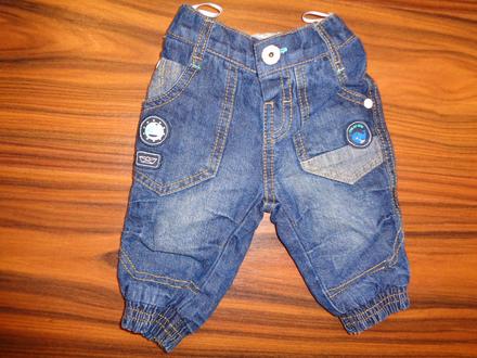 Luxusní měkoučké rifle podšité bavlnou, c&a,62