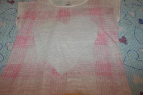 Tričko se srdcem, f&f,158