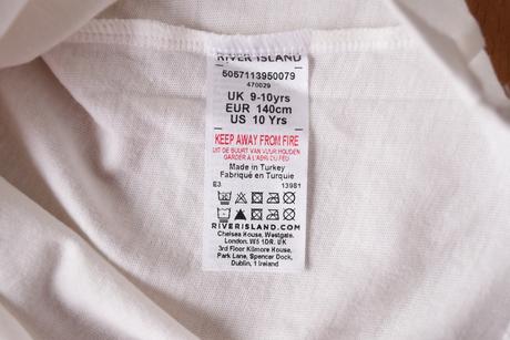 Šaty vel. 7 let, river island,122