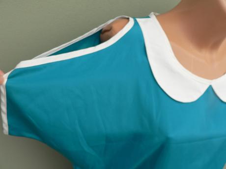 Lehká halenka blůzka top cherry koko tu - vel.40, 40