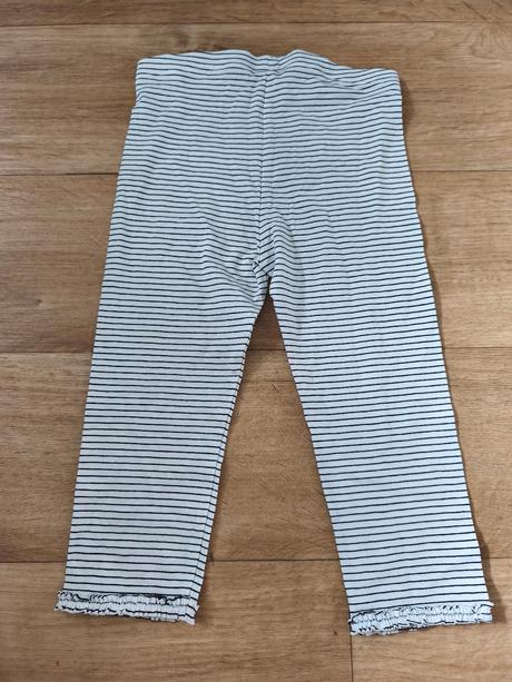 Proužkované legíny, h&m,122