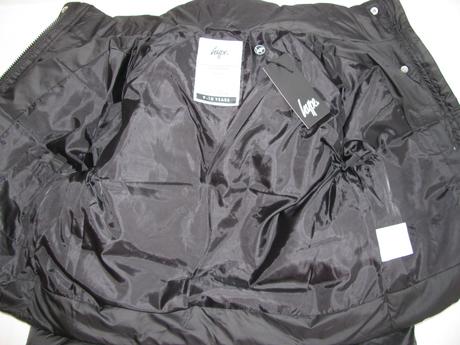 Zimní bunda s kapucí cropped hype, 140