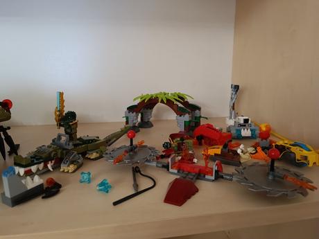 Lego chima 70006 craggerův krokodýlý člun + mix ch, 