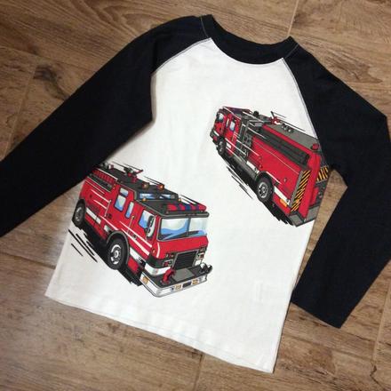 Bavlněné tričko s auty, 122