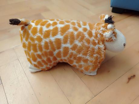 Plyšák plyšová žirafa polštář polštářek, 