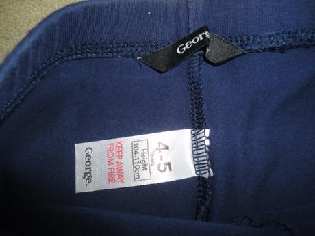 Supr 3/4 legíny george, vel. 4-5 let, george,104