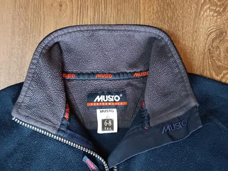 Chlapecká fleecová mikina, musto, vel. 116/128, 116