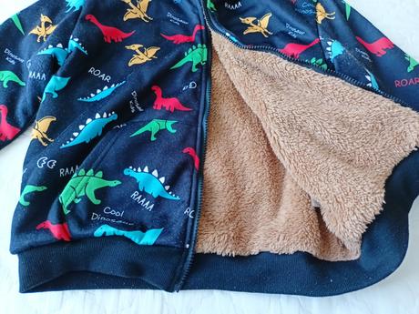 Teplá mikina bunda, 128/134, 134