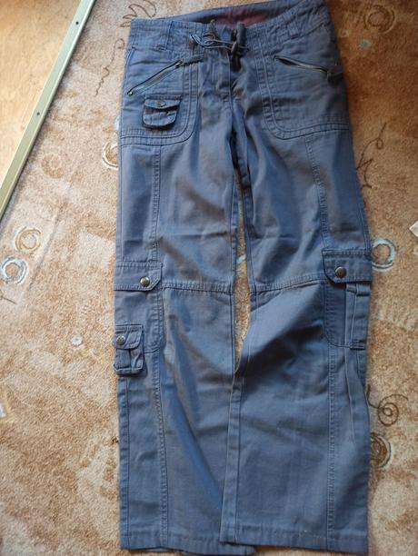 Kalhoty, 2x svetr a triko, 36