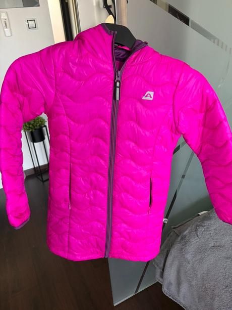 Růžový kabátek alpinepro 128/134, alpine pro,128