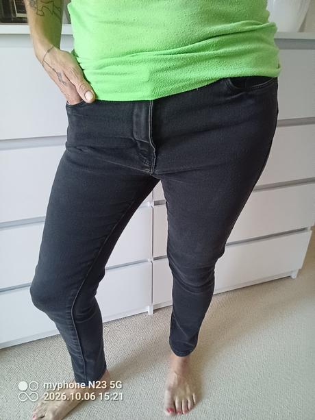 Rifle černé zn."m'.sara denim" vel "32", denim,32