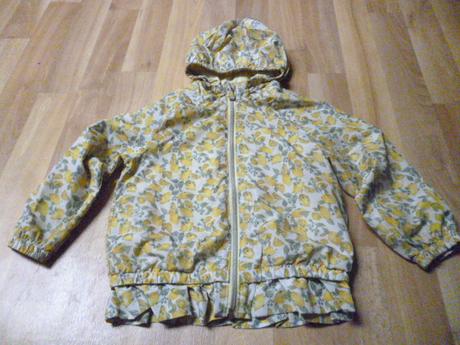 Citrónová bunda next vel. 2-3, next,98