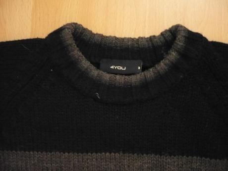 Černý svetr 4you, m