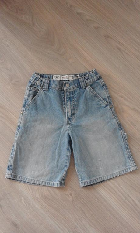 672 - riflové kraťasy, children's place,122