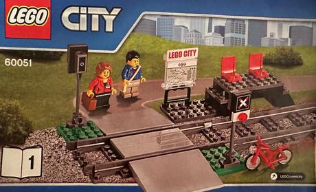 Lego city vysokorychlostní osobní vlak 60051,