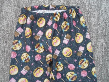 Modré tepláky kalhoty smajlíci, george,140