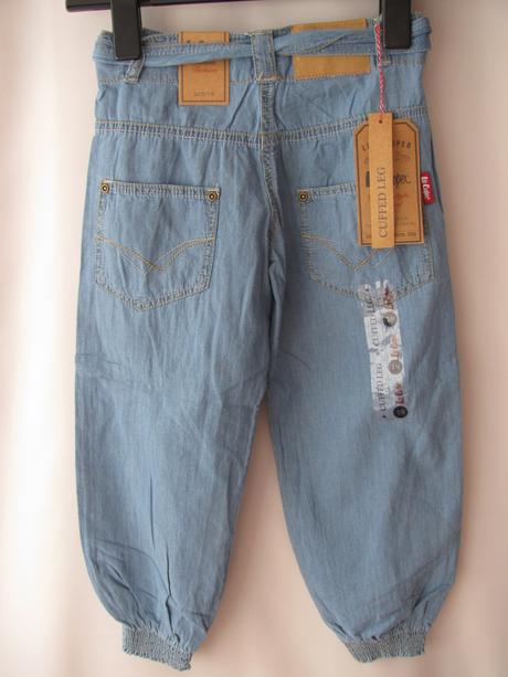 Kalhoty z letní džínoviny, 7/8 -lee cooper, lee cooper,128