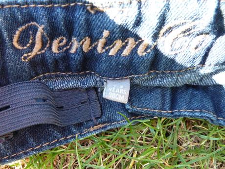 Džínové kraťasy & šortky denim 98/104, denim,98