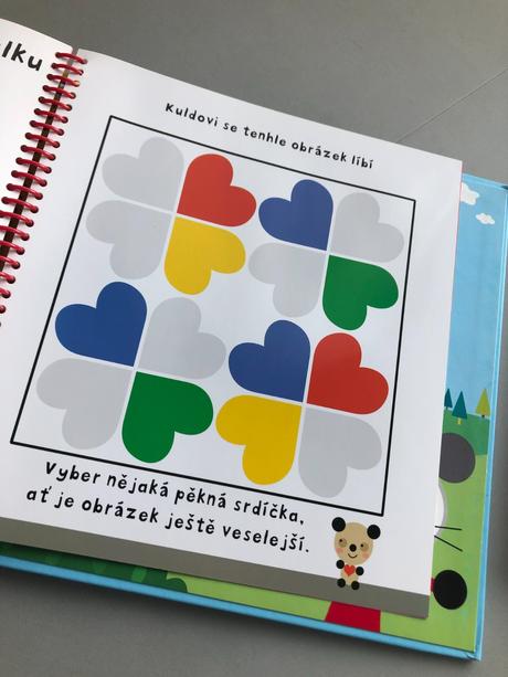 Myška čmáralka tvary+vybarvi vlastní puzzle puzzle, 