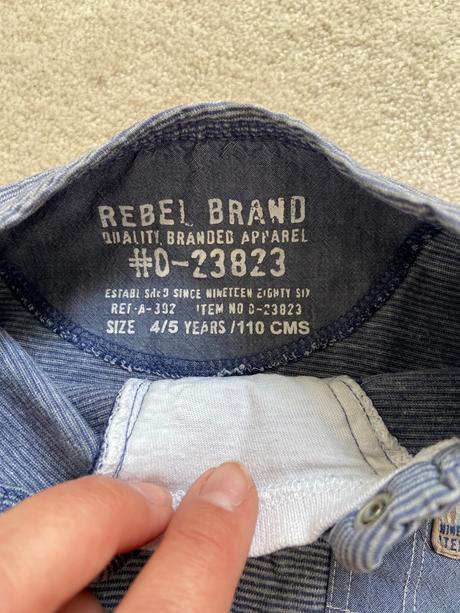 Tricko s rolovacim rukavem, rebel,110