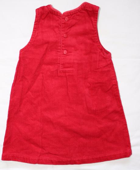 Am154. manšestrové šaty s postavičkami 6 měsíců, 68