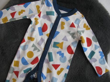 Barevné bavlněné dupačky na spaní v.4-6 měs., tu,68