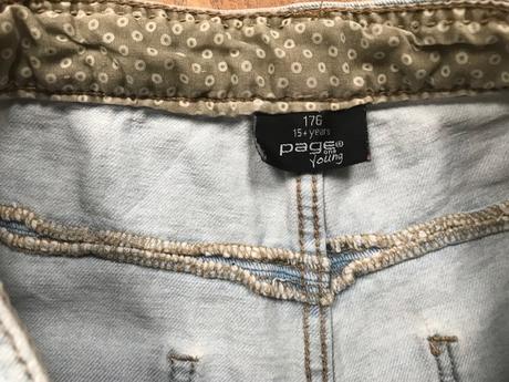 Kraťasy džínové, takko,176