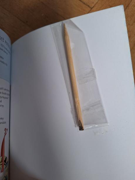 Knížka s vyškrábávacími obrázky, 