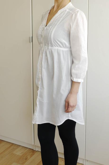 Dlouha slaba bluza 3/4 rukav -slaba bavlna, h&m,34