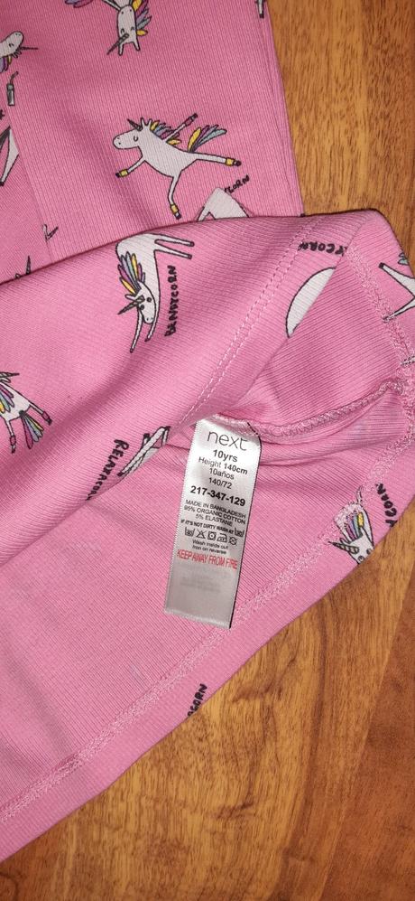 Nové dívčí tričko dl.r. next 140 unicorn, next,140