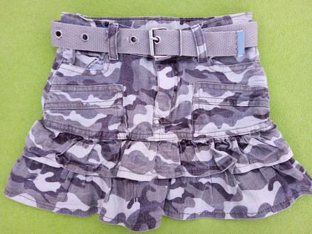 Maskáčová sukně vel."110", 110