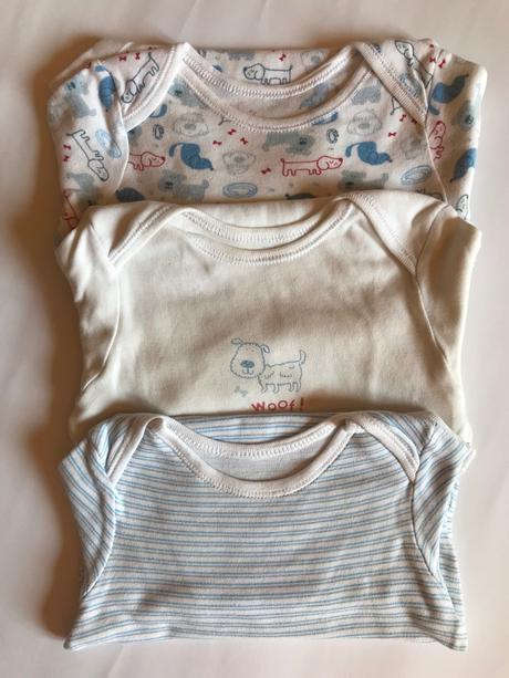 Tři bodýčka - pejsci, f&f,80