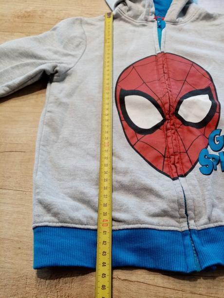 Mikina spiderman vel. 110/116, marvel,110