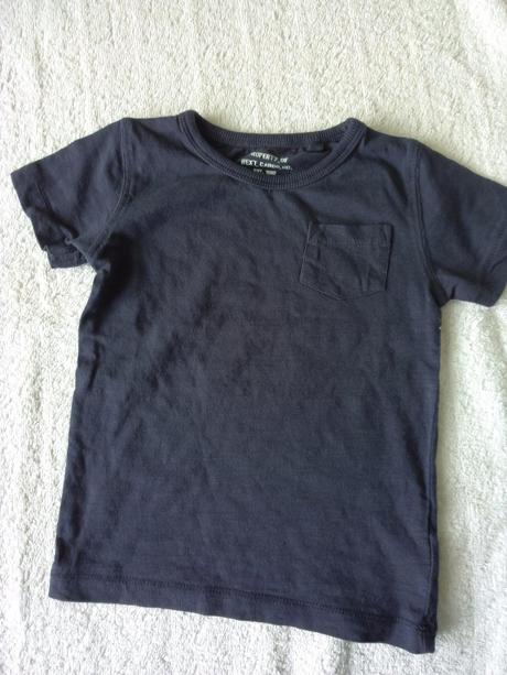 Tmavě modré tričko s kapsičkou, next,86