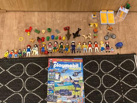 Playmobil sada s časopisom,