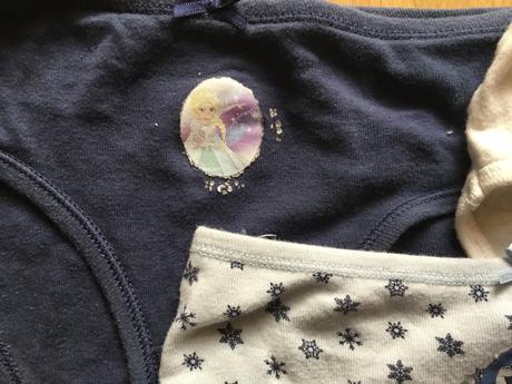 Bavlněné kalhotky s vyšším pasem 3kusy, c&a,110