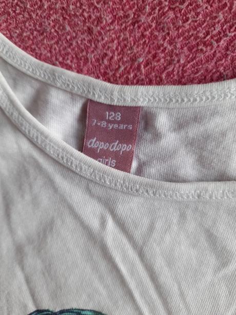 Tričko tílko dopodopo s mořskou třpytivou panmou, dopodopo,128