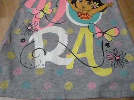 Tílko triko dora 4-5, nickelodeon,110