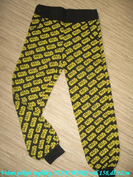 Tepláky star wars vel.158, 158