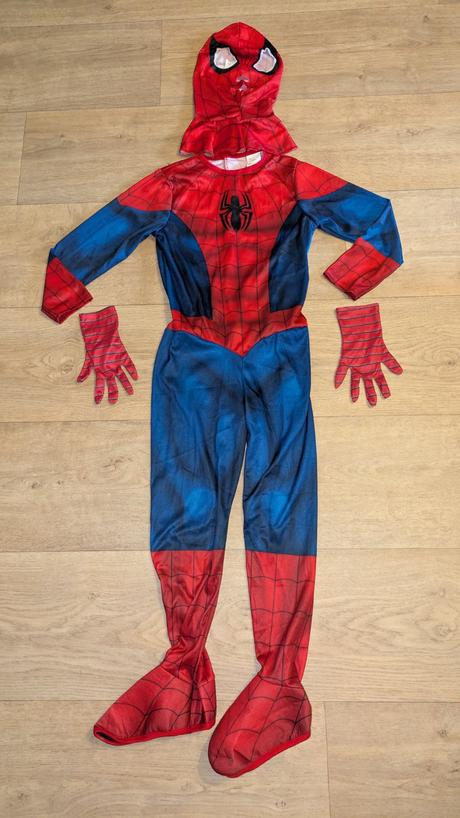 Ka339 karnevalový kostým spiderman 7 - 8 let, 128,
