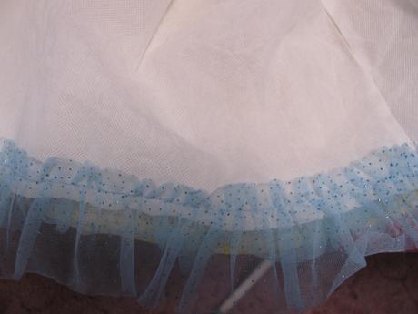 Kostým-šaty pro princeznu zlatovlásku vel.7-9 let, 