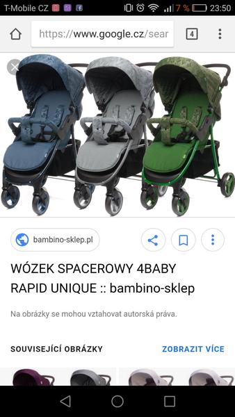 4 Baby rapid, máte zkušenost?
