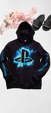 H&m playstation chlapecká mikina s kapucí, h&m,158