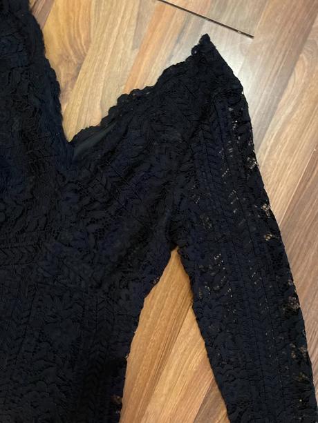 Nové černé krajkové šaty, vel xs, ca, yessica, yessica,xs