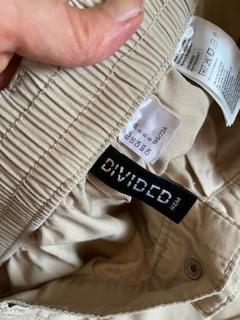 Lehké plátěné kalhoty, h&m,36