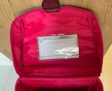 Aktovka a školská sada s balerínkou,