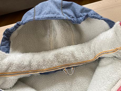 Softshellová bunda s kožíškem na jaro/podzim, tchibo,146